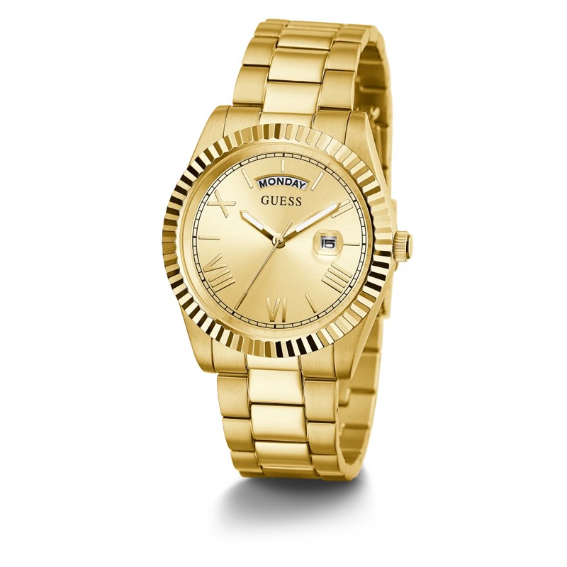 OROLOGIO GUESS CONNOISSEUR GOLD |42MM|