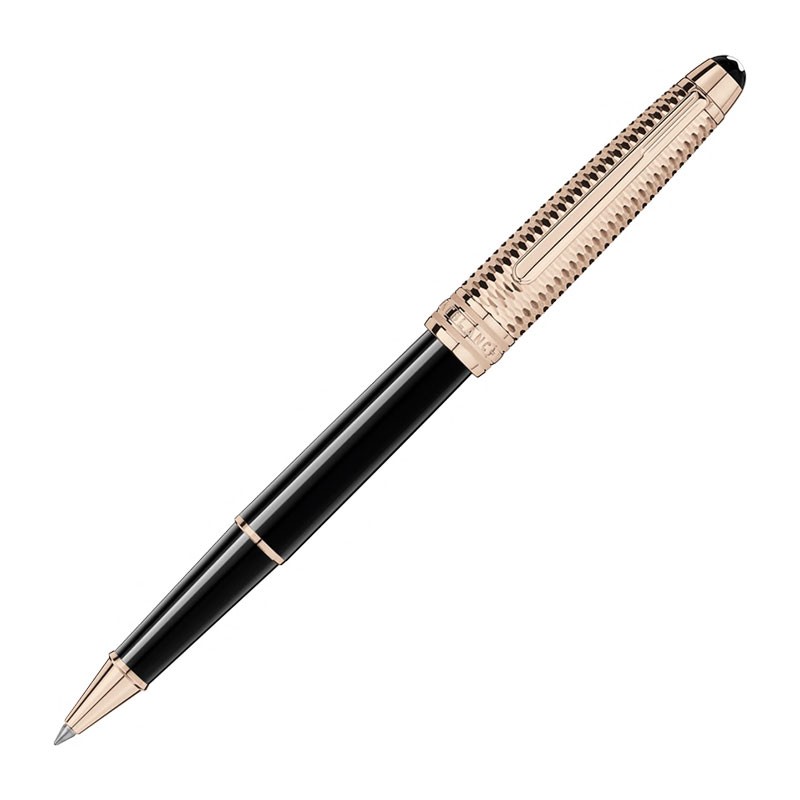 PENNA ROLLER MONTBLANC MEISTERSTÜCK DOUE GEOMETRY CHAMPAGNE