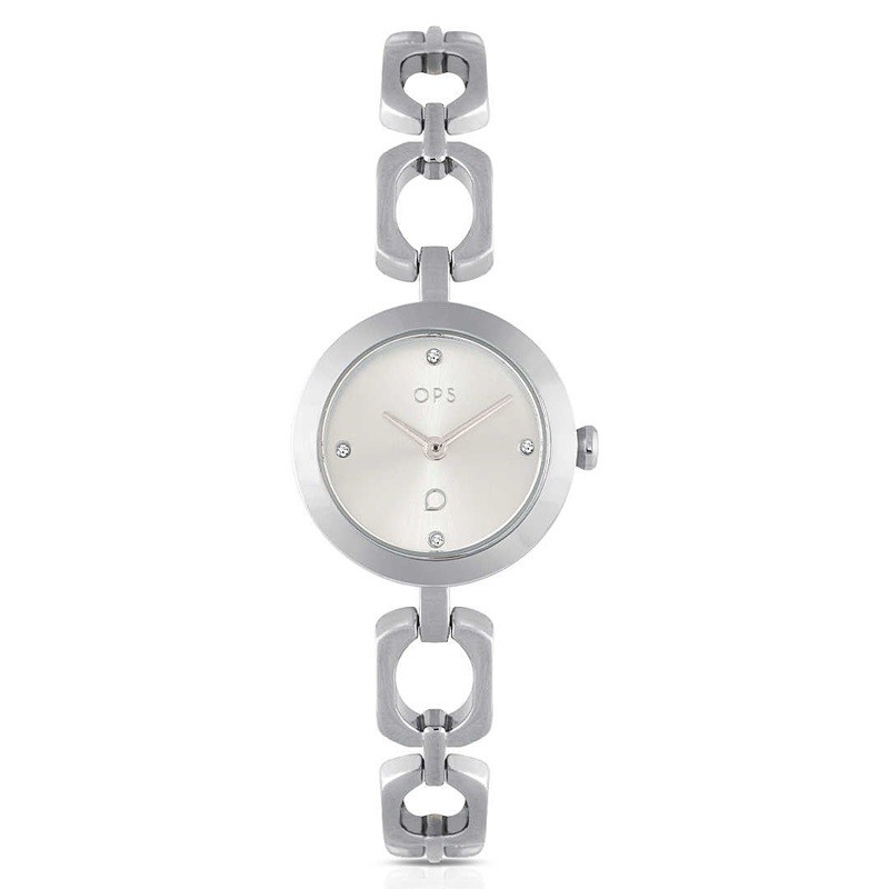 OROLOGIO OPSOBJECTS LOVE CHAIN SILVER |28MM|