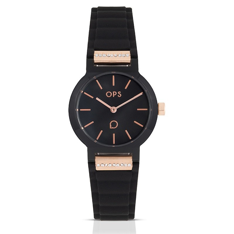 OROLOGIO OPSOBJECTS JOLLY BLACK |30MM|