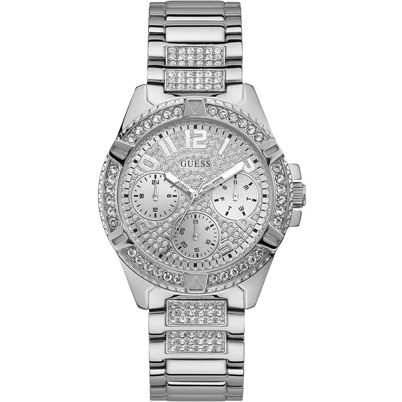 OROLOGIO GUESS LADY FRONTIER SILVER |40MM|