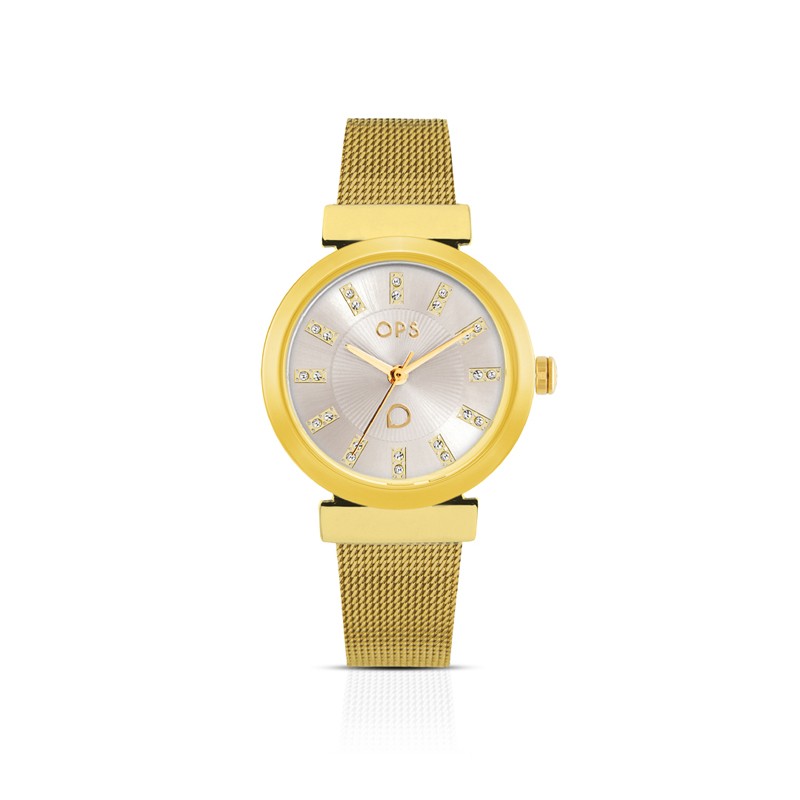 OROLOGIO OPSOBJECTS FLORENCE GLAM GOLD |30MM|