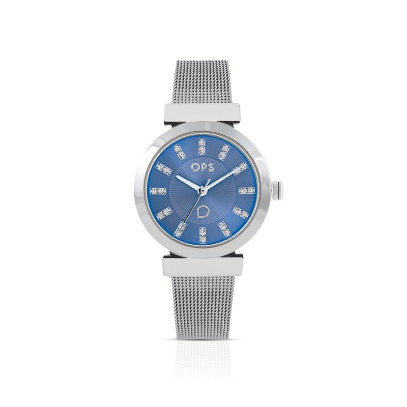 OROLOGIO OPSOBJECTS FLORENCE GLAM BLU DIAL |30MM|