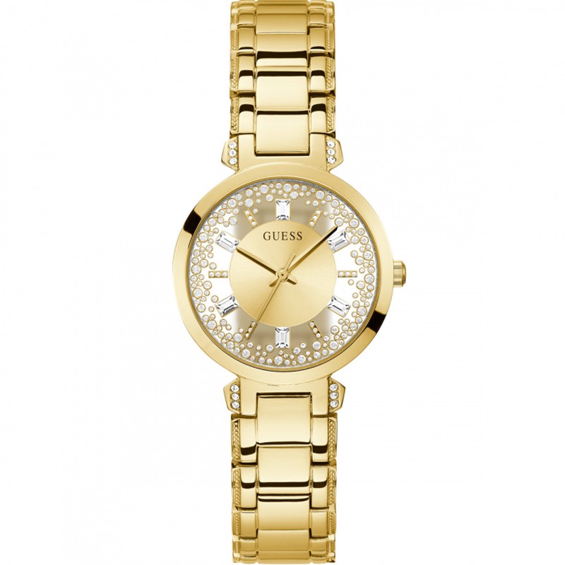 OROLOGIO GUESS CRYSTAL CLEAR GOLD |33MM|