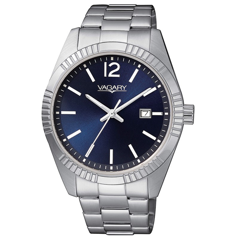OROLOGIO VAGARY TIMELESS GENTS DIAL BLU |39MM|