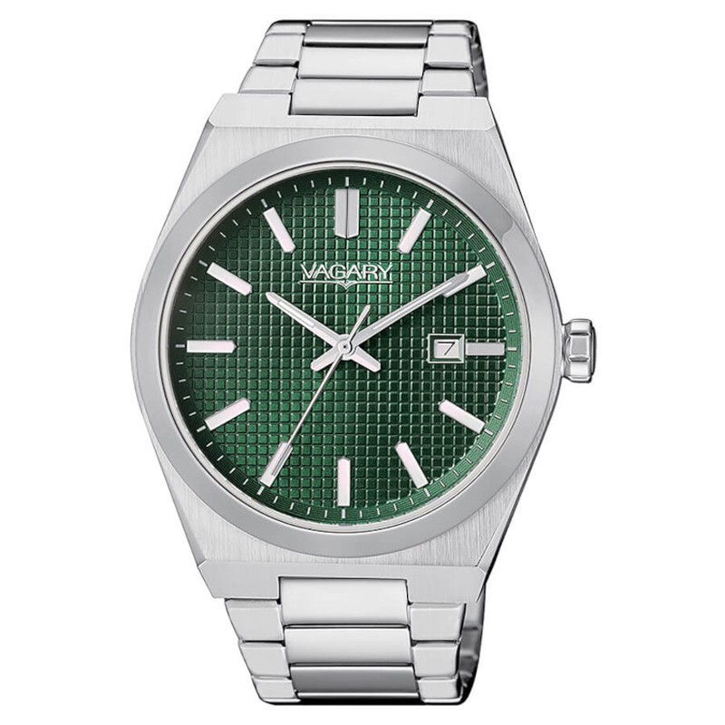 OROLOGIO VAGARY TIMELESS GENTS GREEN DIAL |40MM|
