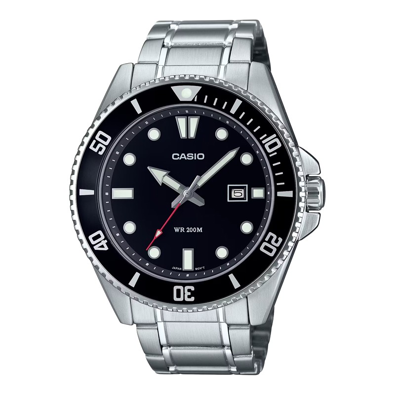 OROLOGIO CASIO COLLECTION STANDARD BLACK DIAL |44.2MM|