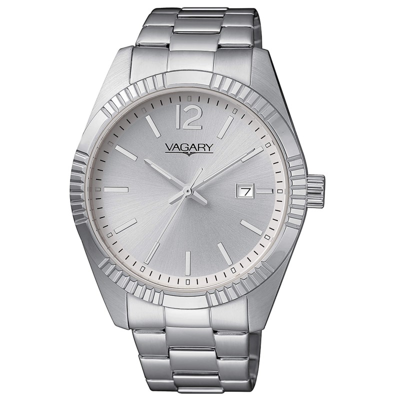 OROLOGIO VAGARY TIMELESS GENTS SILVER |39MM|